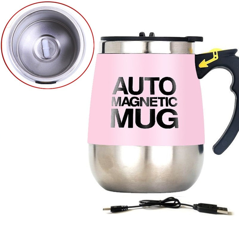 Caneca magnética de auto agitação de aço inoxidável